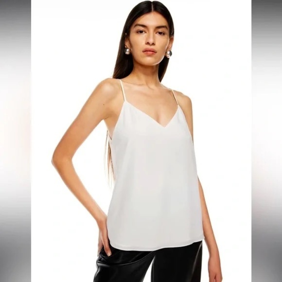 Aritzia Babaton Purple polka Dot Everly Cami, size XXS - Picture 1 of 10